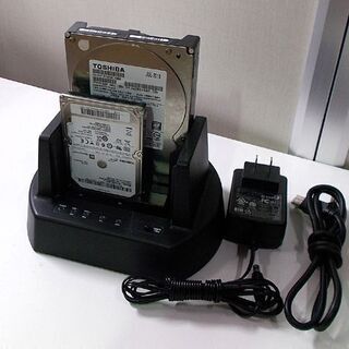 マーシャル SATA HDDスタンド コピー機能 MAL-5135SBKU3 ハードディスク 3TB/500GB付き MARSHAL 札幌市東区 新道東店
