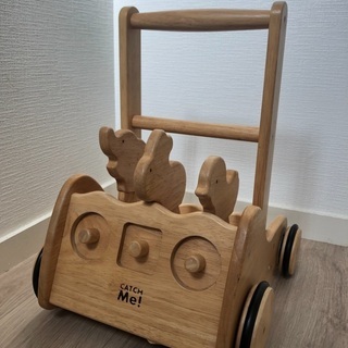 木製赤ちゃん用・手押し車