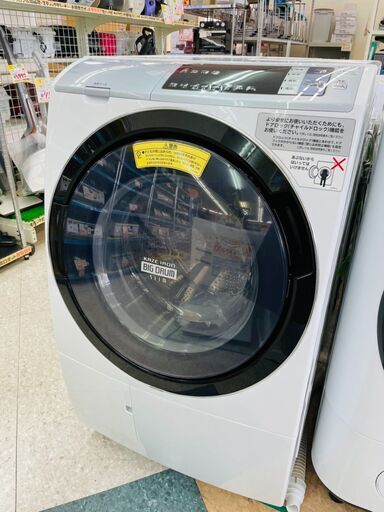 HITACHI(日立) 11/6kgドラム式洗濯機 ⭐定価￥184,006 ⭐ 2017年 BD-SV110A