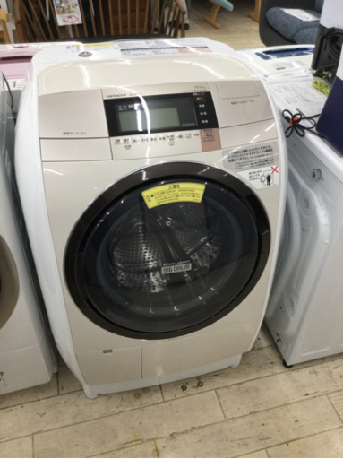 8/18【✨乾燥機能付き✨HITACHI 11/6.0kg ドラム式洗濯機 2016年 BD-V9800 BIG DRUM KAZE IRON】