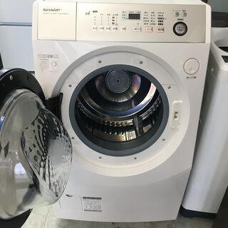 配送　設置込み　シャープ9.0Kドラム式洗濯乾燥機　2015年製...