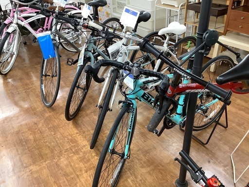 【当店では自転車を多数展示中です】折畳シティサイクル 未使用品