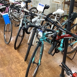 【当店では自転車を多数展示中です】折畳シティサイクル 未使用品