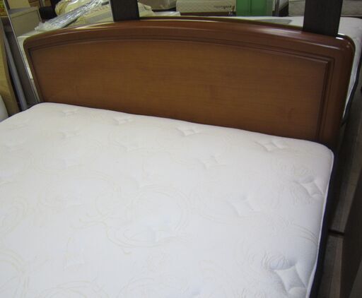 R059 高級フランスベッド フレーム＆ドルミール22cm マットレスセット、ダブルサイズ