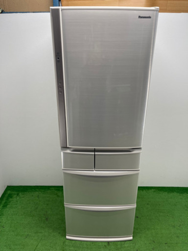 Panasonic/パナソニック　５ドア　冷凍冷蔵庫　４０６L　シャンパン　２０１７年製　右開き　NR-E４１３-V-N