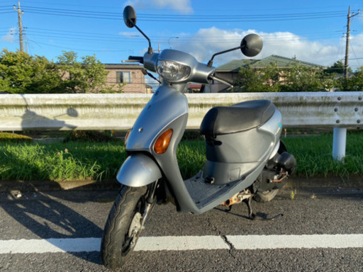 原付　SUZUKI レッツ4 バッテリー新品　タイヤ山あり　美車　即日配達可能‼︎