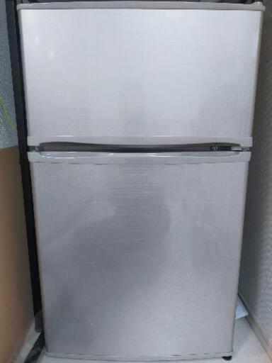 2ドア冷凍冷蔵庫 90L