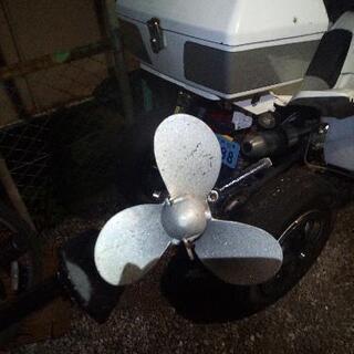 9月17日まだ受付中です！　50cc船外機　4スト　難あり　音信不通にならない方