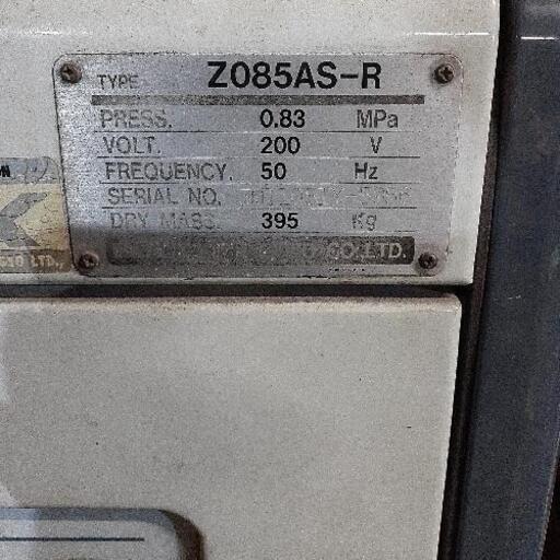 大型ｺﾝﾌﾟﾚｯｻｰ　三井精機 Z085AS-R