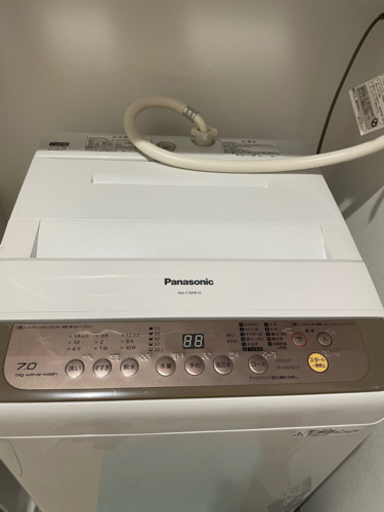 「譲り先決定済」洗濯機 2017年式 Panasonic