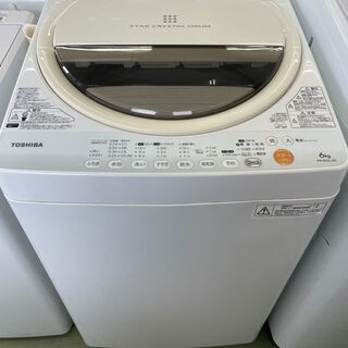 【リサイクルショップ　ピカソ　小松原】6.0kg洗濯機　TOSH...