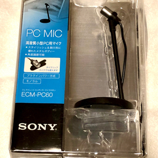 SONY ECM-PC60 高音質小型PC用マイク　ソニー