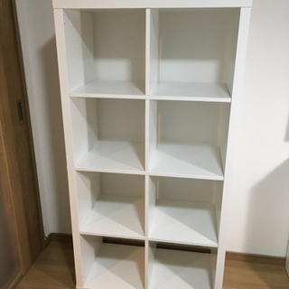 IKEA kallax シェルフユニット, ホワイト77x147...