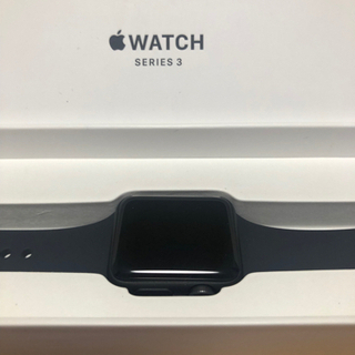 値下げしました！使用数回 Apple Watch series3 38mm GPS - 家電