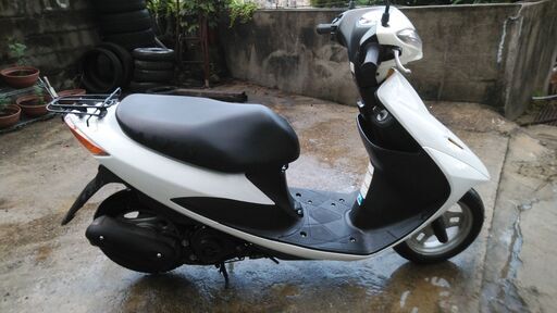 ⭐スズキアドレスV50 CA44A 白 ドライブベルト、リアタイヤ新品交換済み