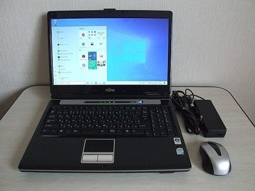 高速SSD120GB搭載　Fujitsu FMV-BIBLO NF/C50 ノートパソコン　(3831)