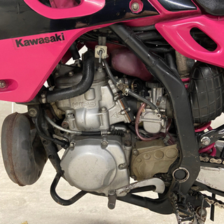 札幌発 カワサキ Kawasaki KDX250SR モタード仕様　1992年式　KDX250-F2  オフロードタイヤと付属品多数つけます！ 希少な2ストフルパワー250cc４０馬力！！ 札幌発 カワサキ Kawasaki KDX250SR モタード仕様 1992年式 KDX250-F2
