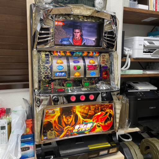 スロット台 北斗の拳 転生の章 & 甲賀忍法帖 バジリスクⅡ(値引き