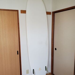 7\'6\'\' ビギナーサーフボード - Oxbow (RETRO / DURA-TEC) \