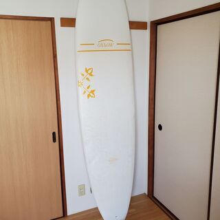 7\'6\'\' ビギナーサーフボード - Oxbow (RETRO / DURA-TEC) \