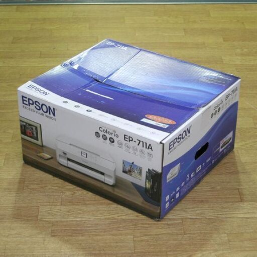 印刷確認済み エプソン インクジェットプリンター 複合機 EP-711A