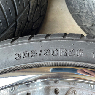 タイヤ、ホイール 26インチ アメ車などに