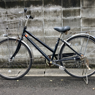 【ネット決済・配送可】シティサイクル 26インチ☆中古自転車