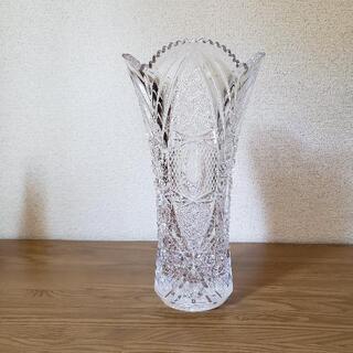 ガラス細工花瓶🌼お花好きな方に♪