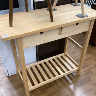 FÖRHÖJA フォルホイア キッチンワゴン, バーチ - IKEA