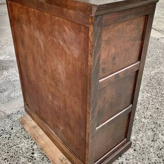 美品【北海道民芸家具 6段9杯 整理箪笥 引き出し収納家具】 北海道民芸家具 整理タンス 箪笥 チェスト 収納 引出し 6段 9杯