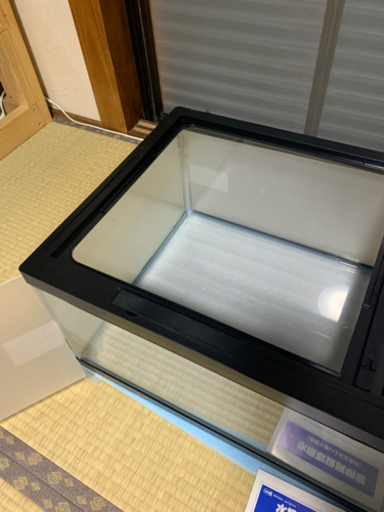 新品水槽　幅90cm奥行45cm高30cm ロータイプ　水亀の飼育等 新品水槽 幅90cm奥行45cm高30cm ロータイプ 水亀の飼育等