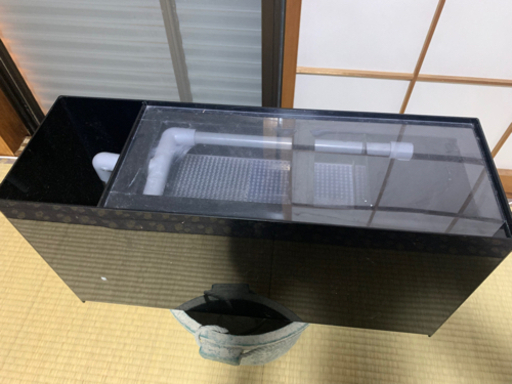 60cm水槽用特注上部フィルター奥行cm高さ30cm 濾過層二層式ズレ止め縁付き しょうた 熊取のその他の中古あげます 譲ります ジモティーで不用品の処分