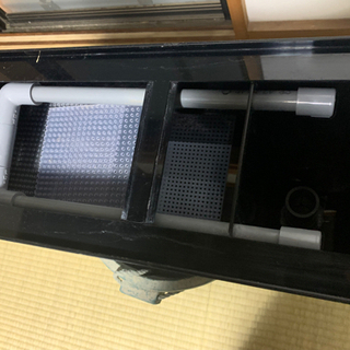 60cm水槽用 特注上部フィルター 奥行20cm高さ30cm 濾過層二層式