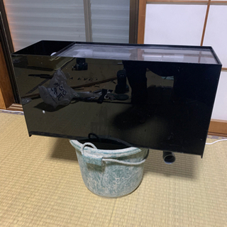 60cm水槽用　特注上部フィルター　奥行20cm高さ30cm 濾...