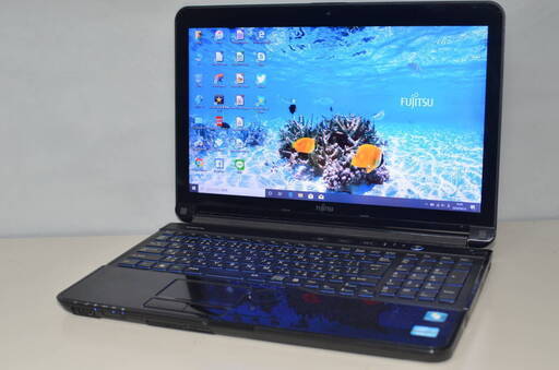 Windows10+office 新品爆速SSD480GB 富士通 LIFEBOOK AH77/G i7-2670QM/8GB/15.6インチ/ブルーレイ/USB3.0/Webカメラ