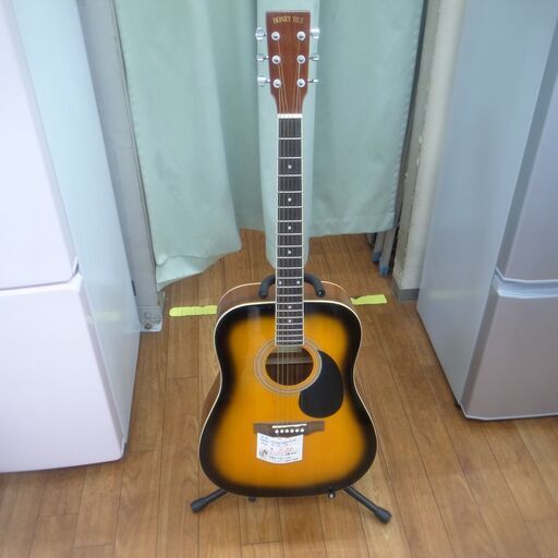 HONEY BEE アコースティックギター W-15 TS ソフトケース付き【モノ市場東浦店】125