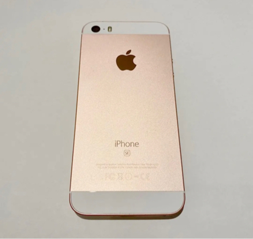 その他 iPhone SE Rose Gold 16 GB Softbank 99%