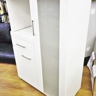 ニトリ ミドルレンジボード 幅80×奥40×高115㎝ キッチンボード 食器棚