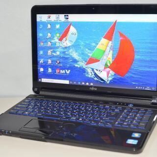 最新Windows10+office 爆速新品SSD256GB 富士通 LIFEBOOK AH56/E i5 