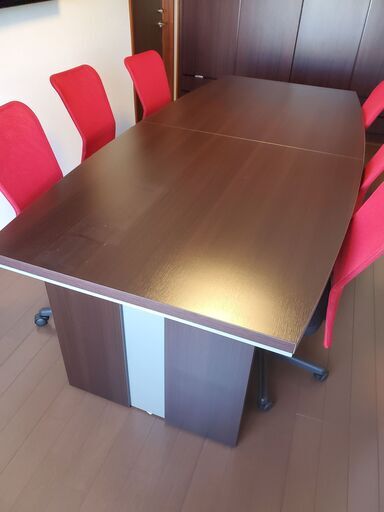 会議テーブル+椅子