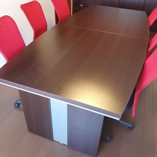 【ネット決済】会議テーブル+椅子