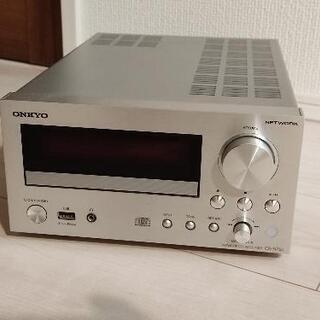 ONKYO CR-N755 ネットワークCDレシーバー(シルバー...