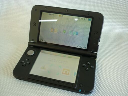 ☆NINTENDO 3DSLL ブルー ブラック 本体 ACアダプタ付き タッチペン付き BLUE×BLACK 任天堂 ニンテンドー ゲーム機 携帯型ゲーム 札幌 北20条店 ☆NINTENDO 3DSLL ブルー ブラック 本体 ACアダプタ付き タッチペン