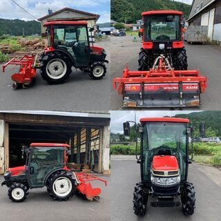 三菱 トラクター GS250 キャビン 236時間 25馬力 ☆ツメ新品交換済み☆