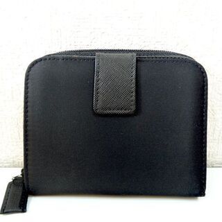 PRADA プラダ ナイロン ウォレット 二つ折り 財布 ブラック