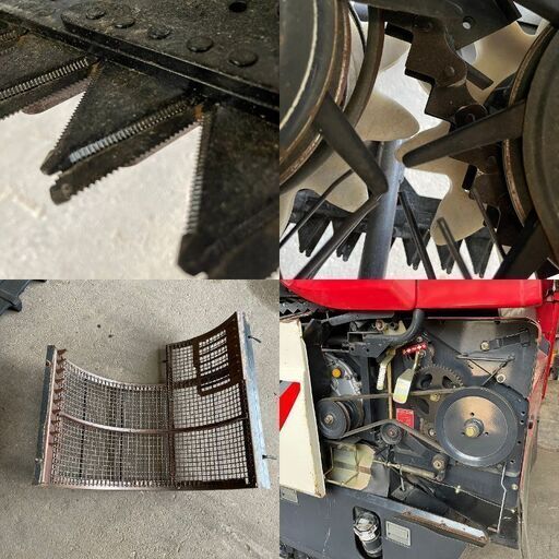 ヤンマー 4条刈り コンバイン GC441V キャビン グレン 41馬力 628時間