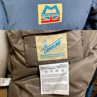 MOUNTAIN EQUIPMENT ダウンジャケット XL 423199 ネイビー レトロ