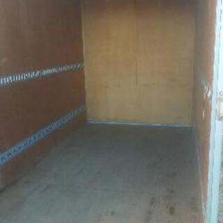 匝瑳市八日市場】No.M-26【3t車でも配送可】アルミコンテナ 天井