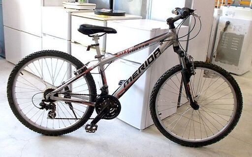 メリダ MTB MATTS XC5 マウンテンバイク 26インチ 3×7速 21速 シルバー MERIDA 自転車 札幌市東区 新道東店