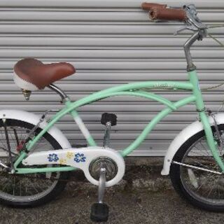 20インチ 🚲 Anuinui ビーチクルーザー 中古自転車 2...